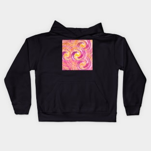 Circles Of Bright Summer Colors Kids Hoodie